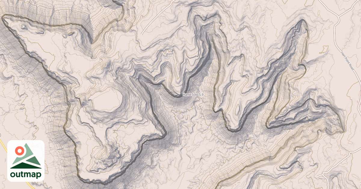 Map of Hand Solo