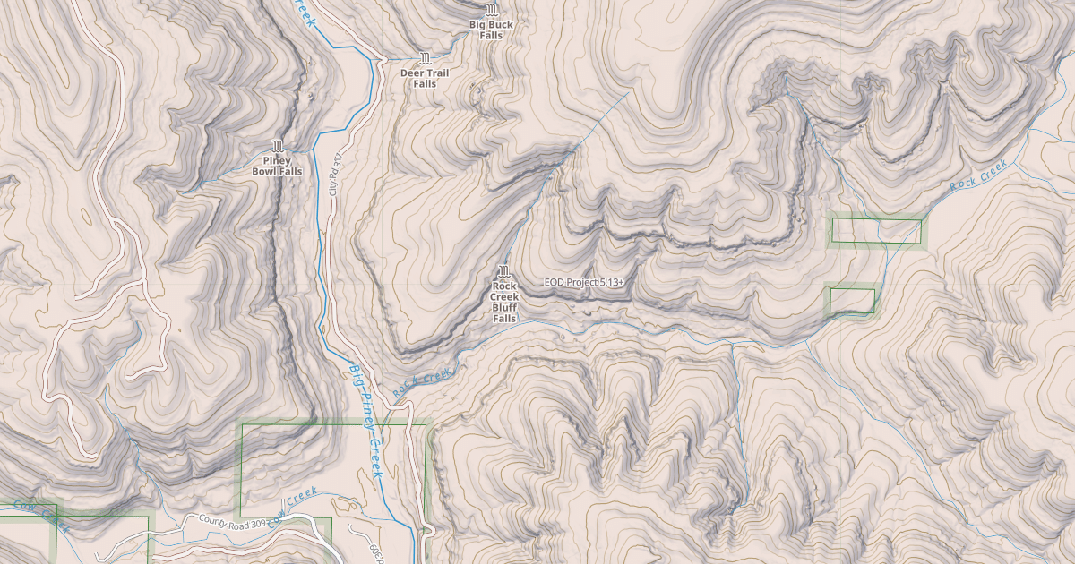 Map preview of EOD Project