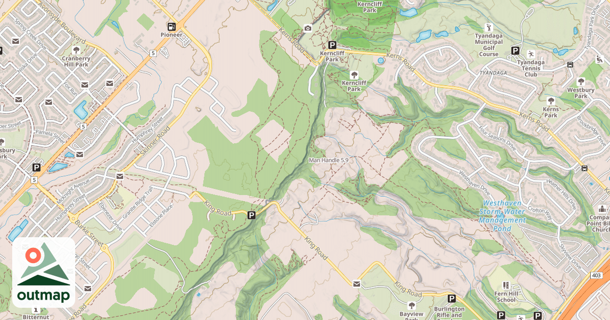 Map of Man Handle