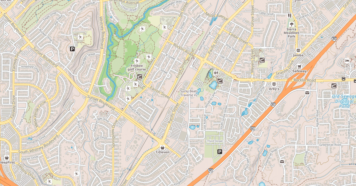 Map preview of Sucky Beats Traverse