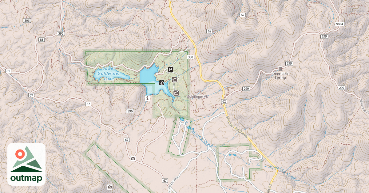 Map of Goldfinger