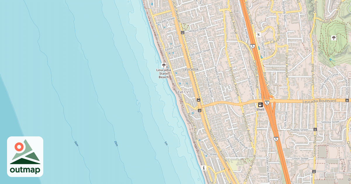Map of Exit 1