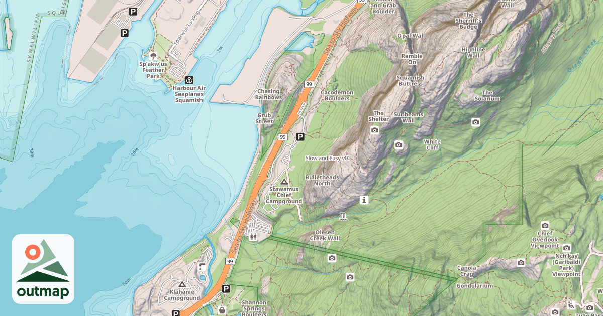 Map of Slow and Easy