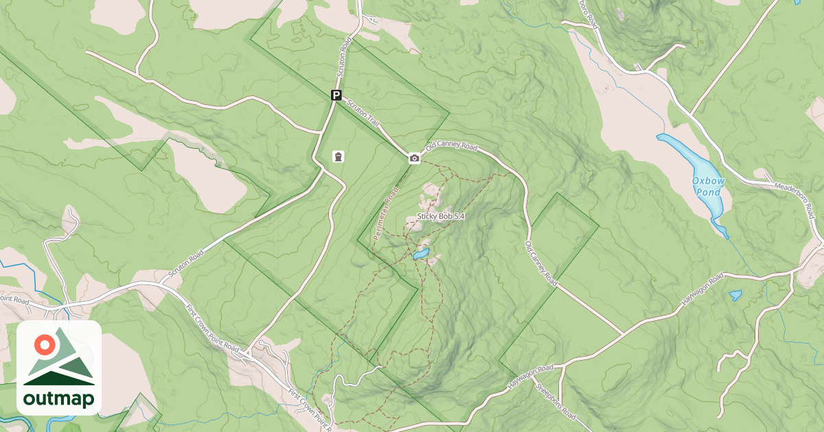 Map of Sticky Bob