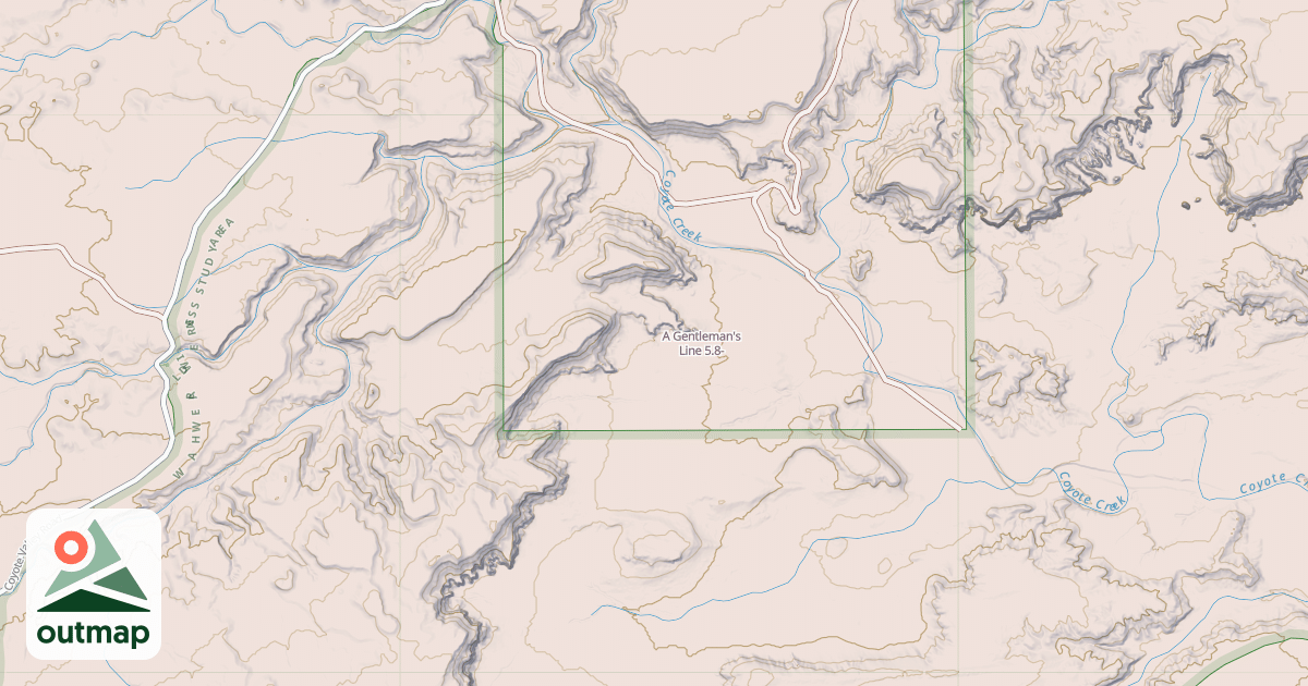 Map of A Gentleman's Line