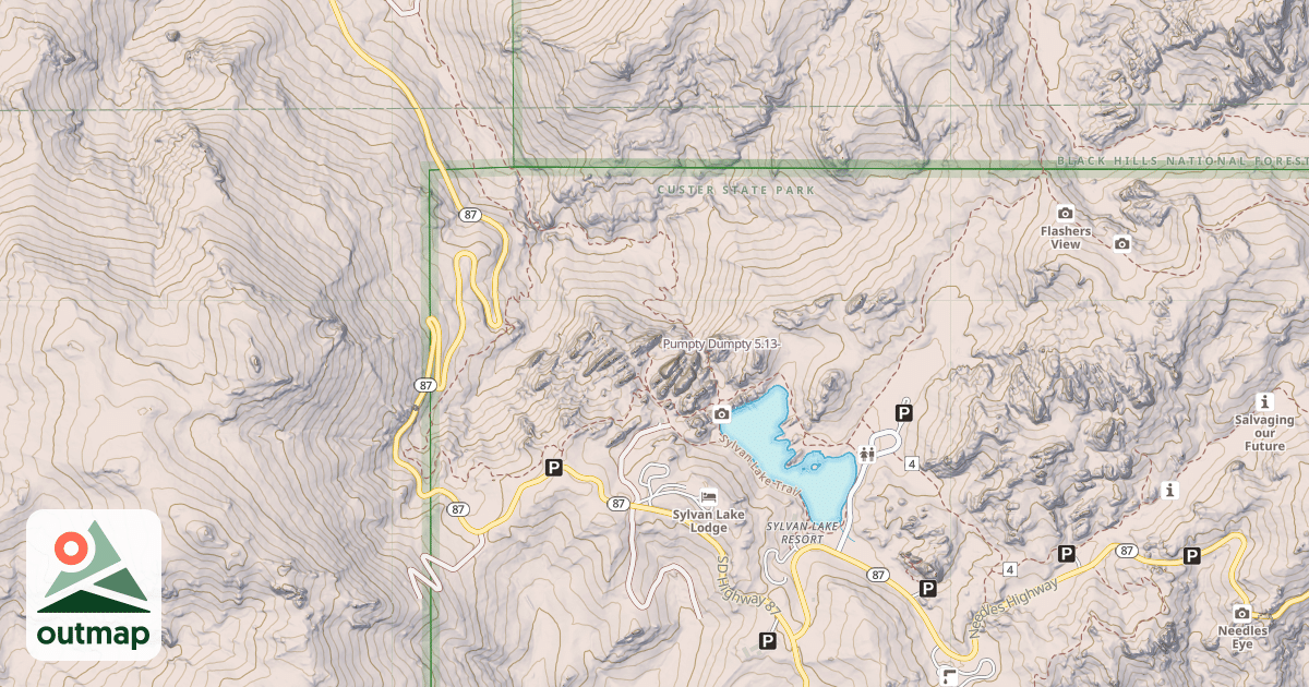 Map of Pumpty Dumpty
