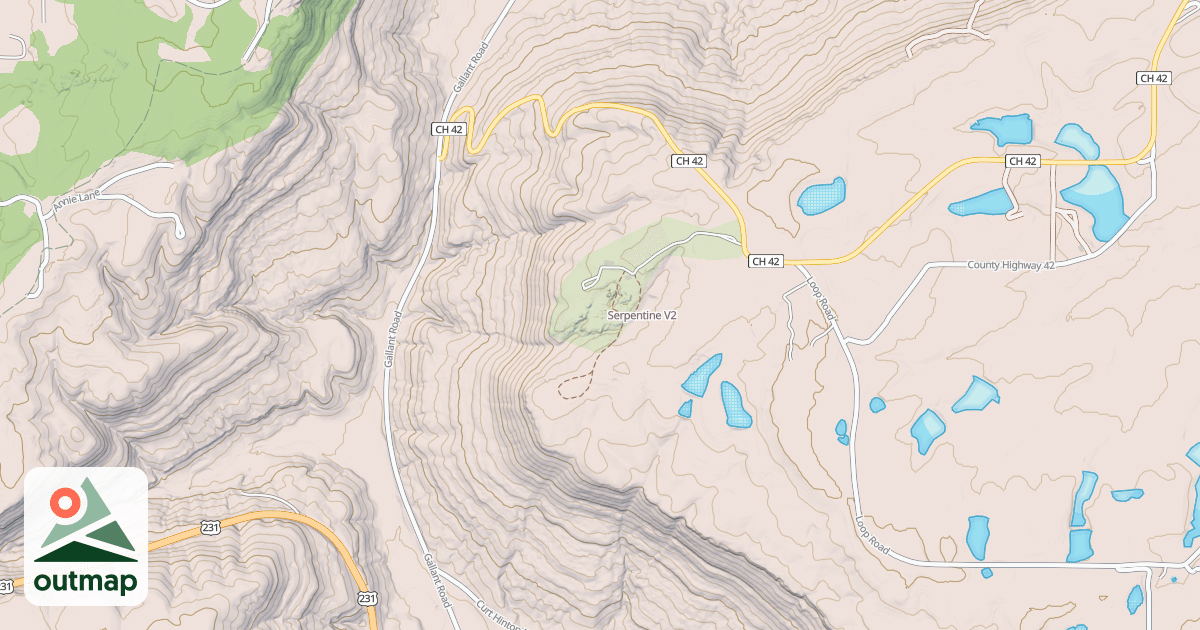 Map of Serpentine