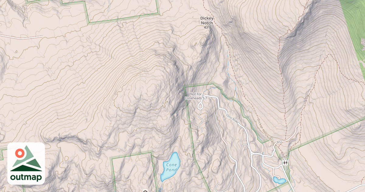 Map of Not For Coneheads