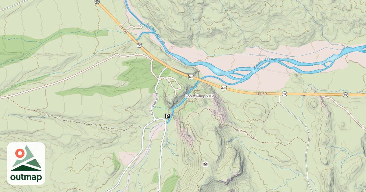 Map of Rocket Ramp