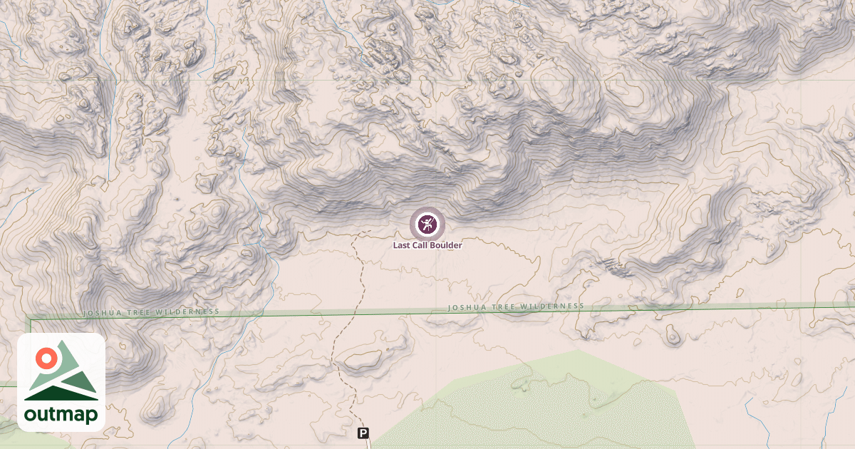 Map of Last Call Boulder