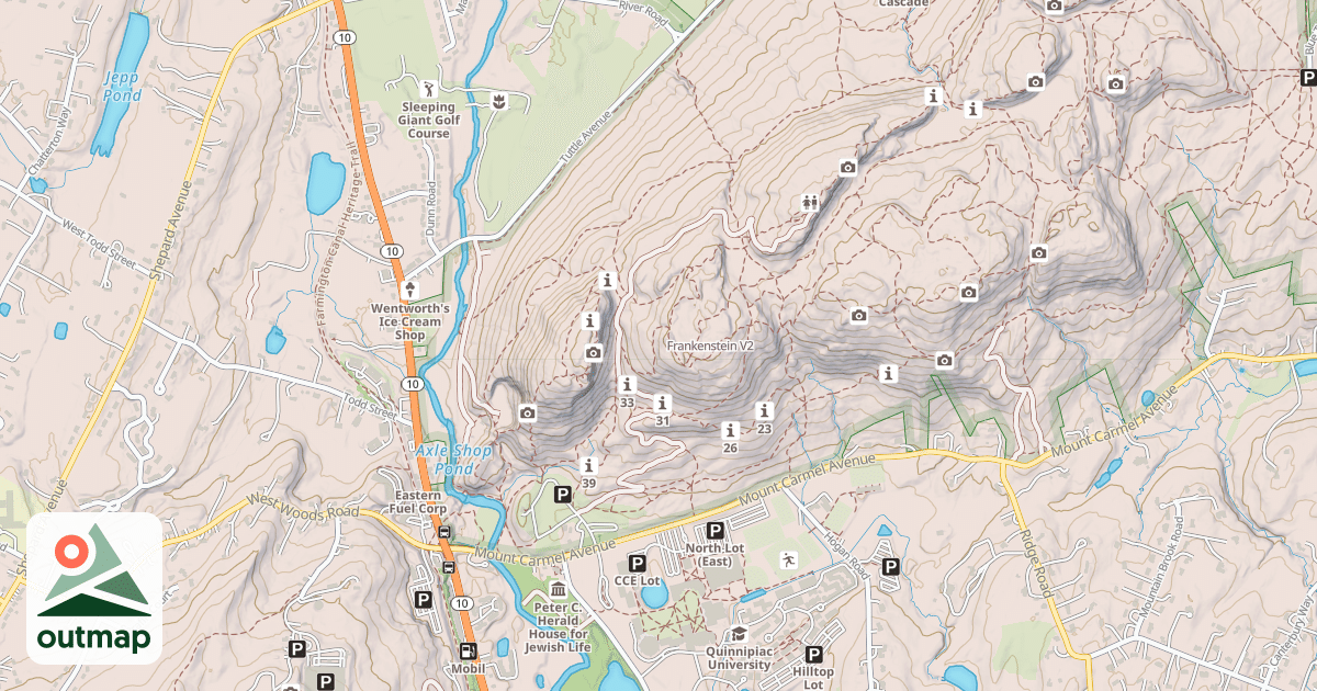 Map of Frankenstein