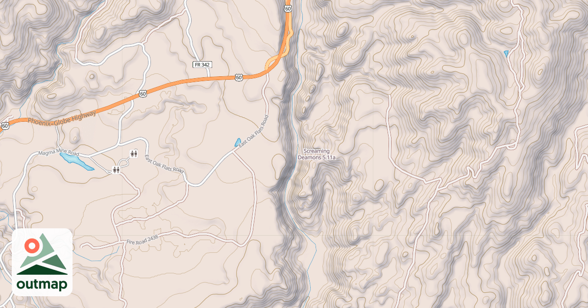 Map of Screaming Deamons