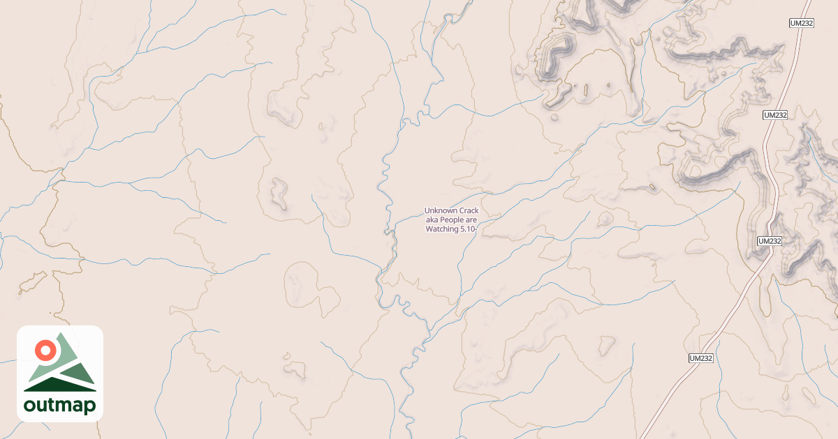 Map of Unknown Crack aka People are Watching