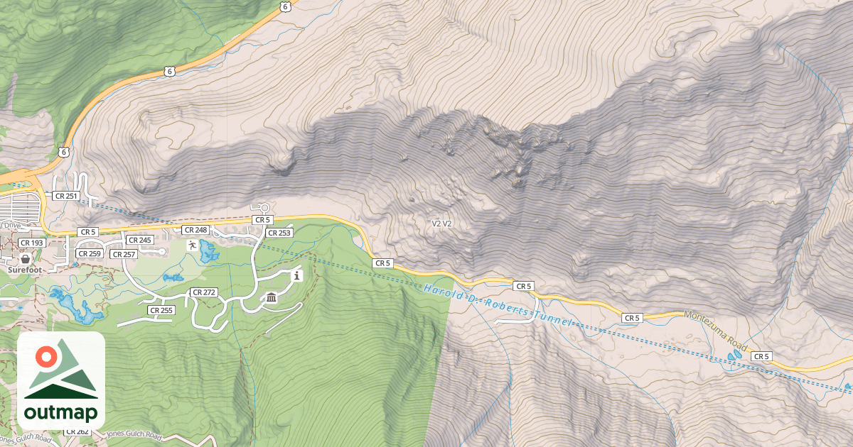 Map of V2