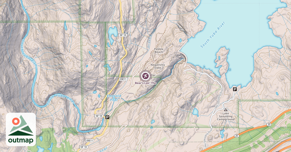 Map of Bear's Lair, The