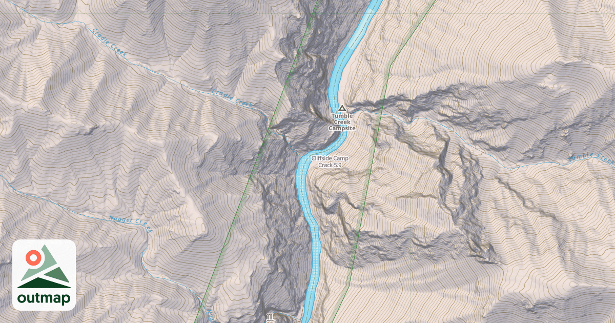 Map of Cliffside Camp Crack