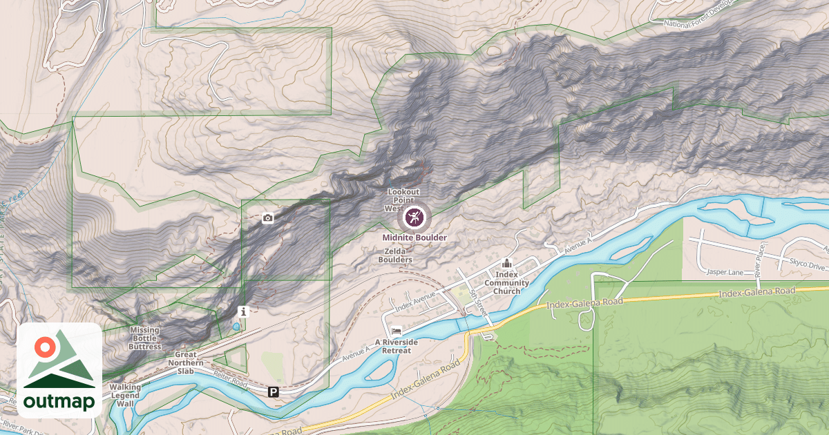 Map of Midnite Boulder