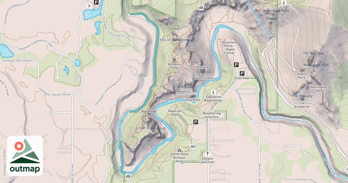 Map of Choss in America