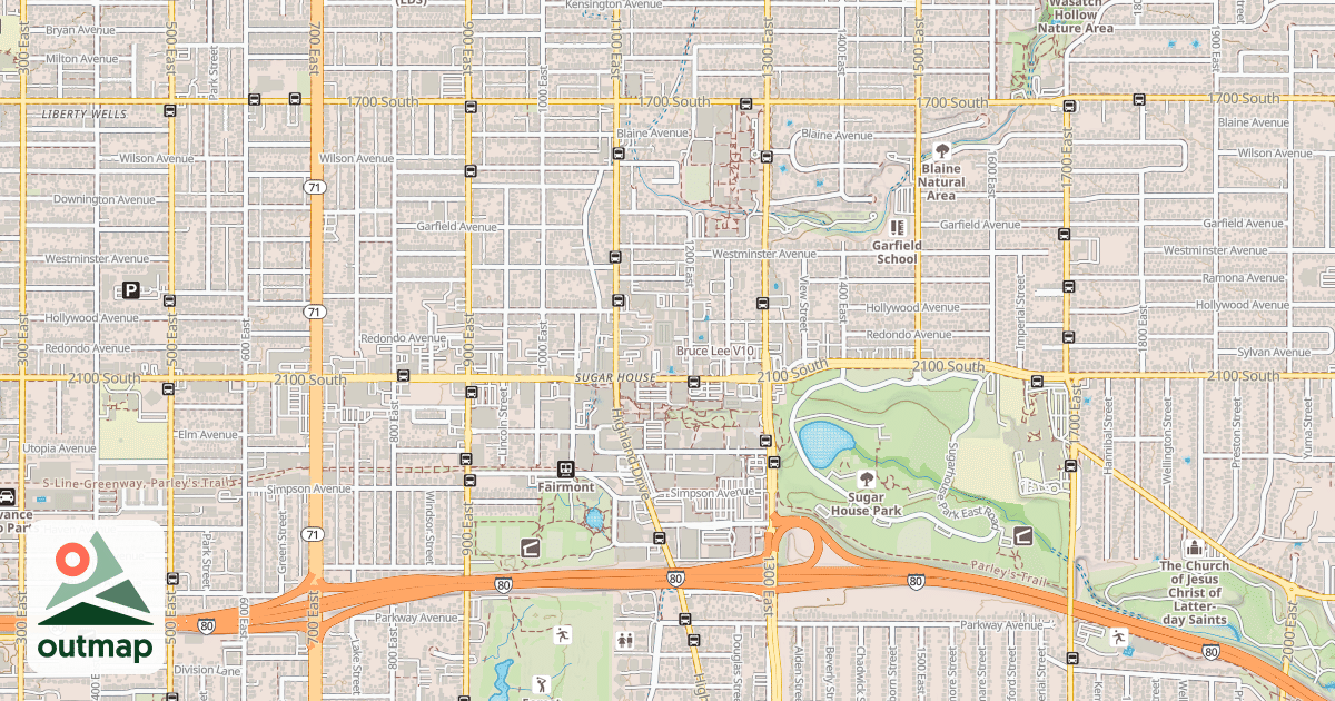 Map of Bruce Lee