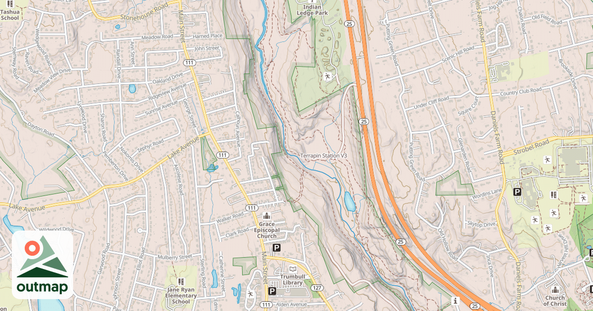 Map of Terrapin Station