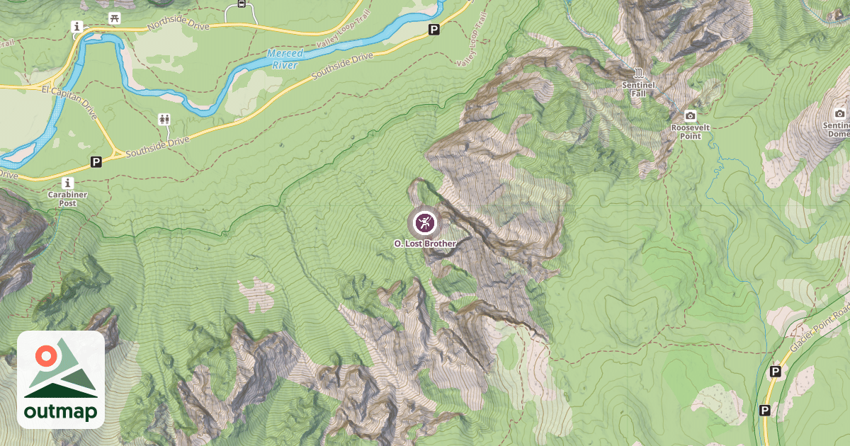 Map of O. Lost Brother