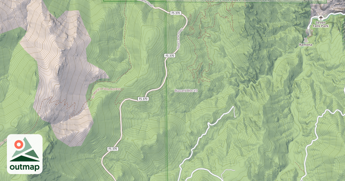 Map of Buzzard Bloc