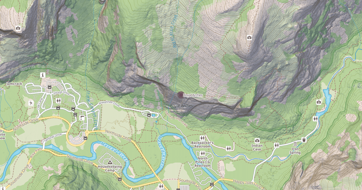 Map preview of Royal Arches