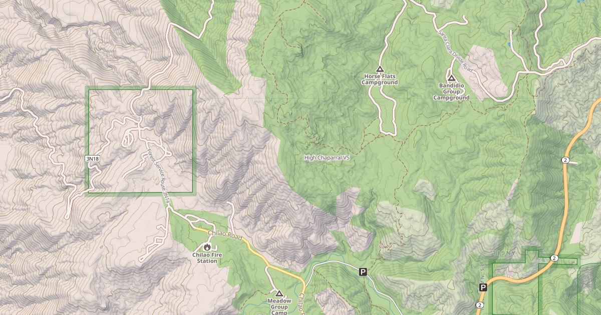 Map preview of High Chaparral