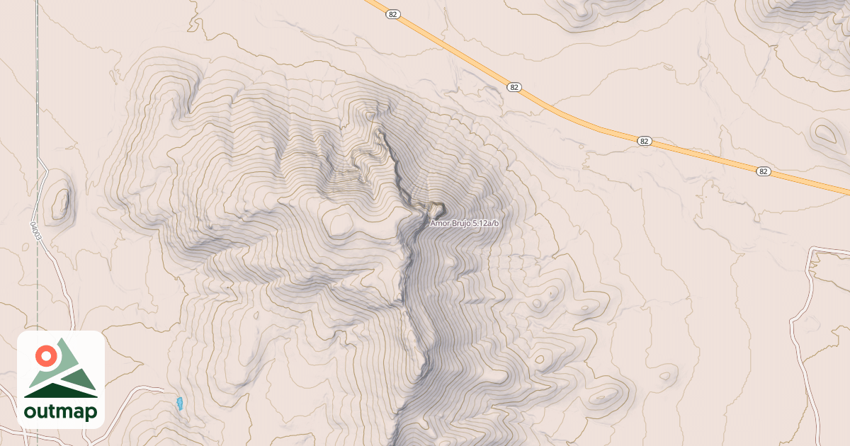 Map of Amor Brujo