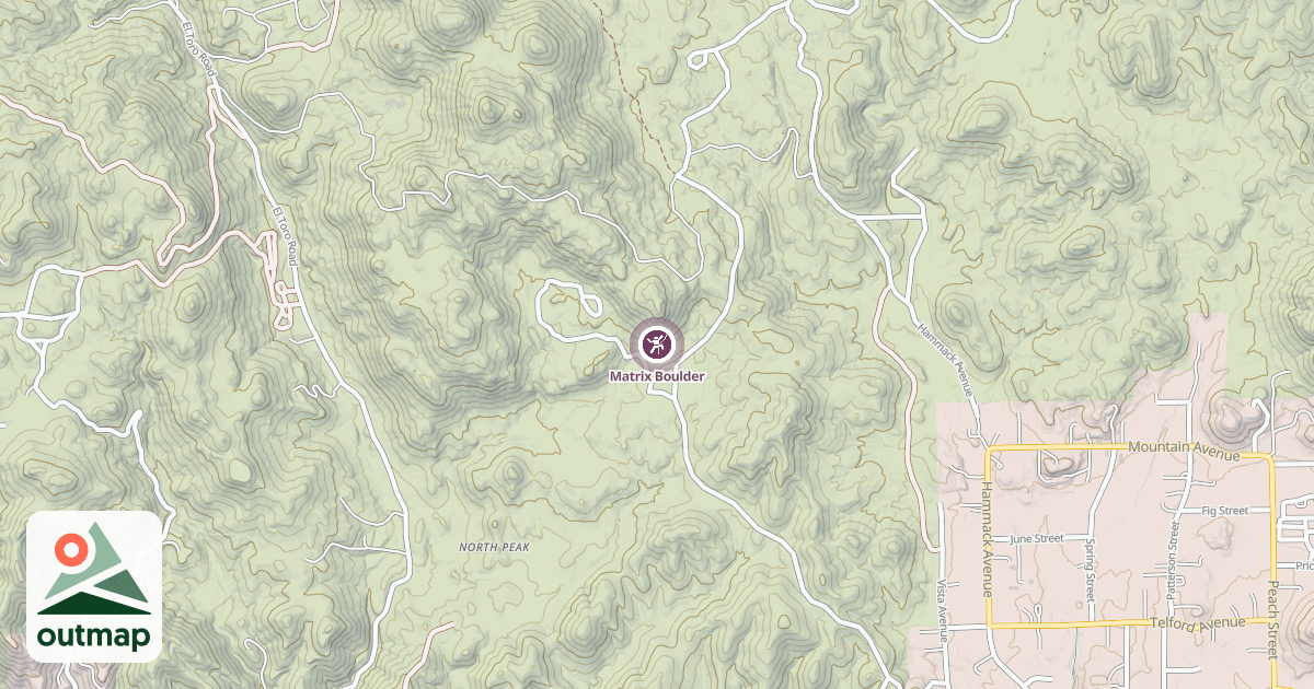 Map of Matrix Boulder
