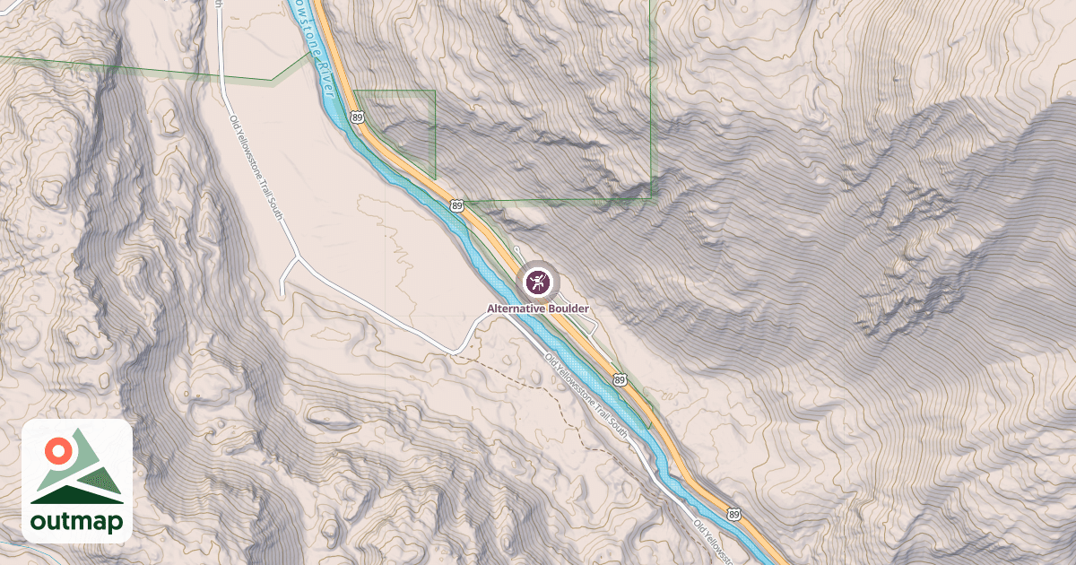 Map of Alternative Boulder