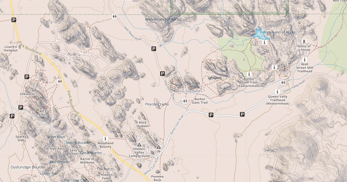 Map preview of Bonzo Dog Band