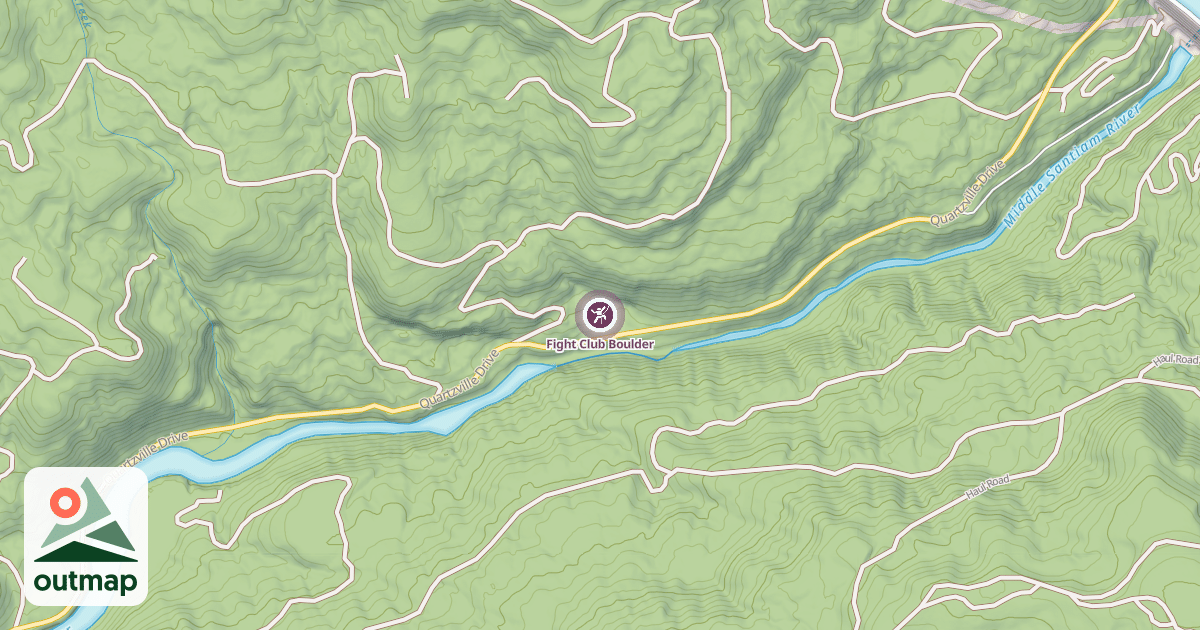 Map of Fight Club Boulder