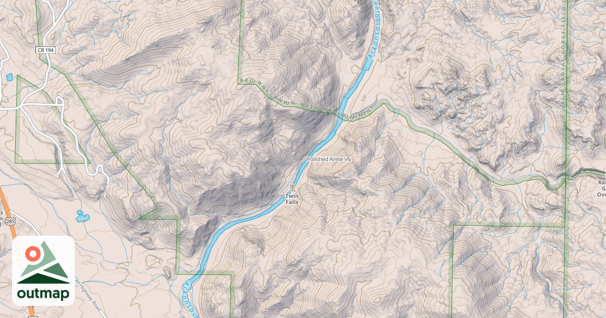 Map of Polished Arete