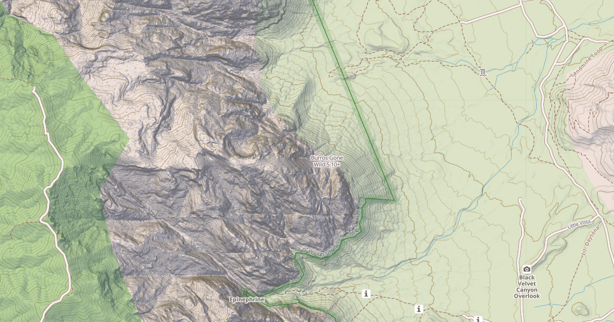 Map preview of Burros Gone Wild