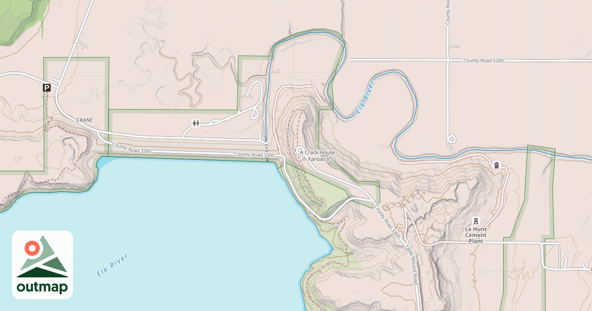 Map of A Crack House in Kansas