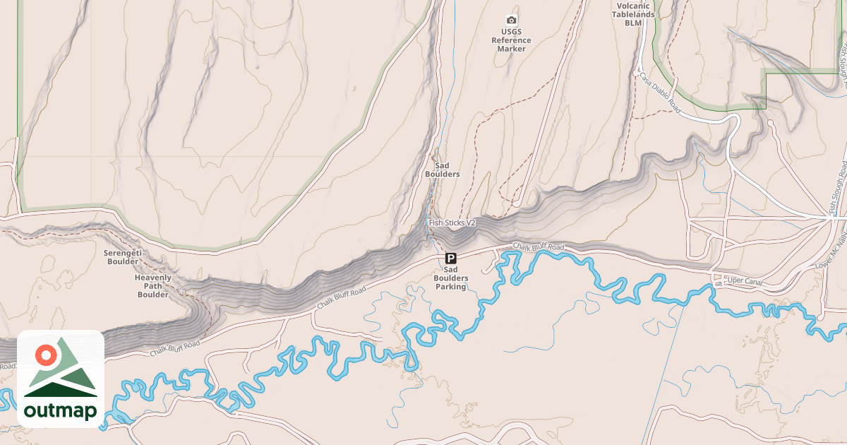 Map of Fish Sticks
