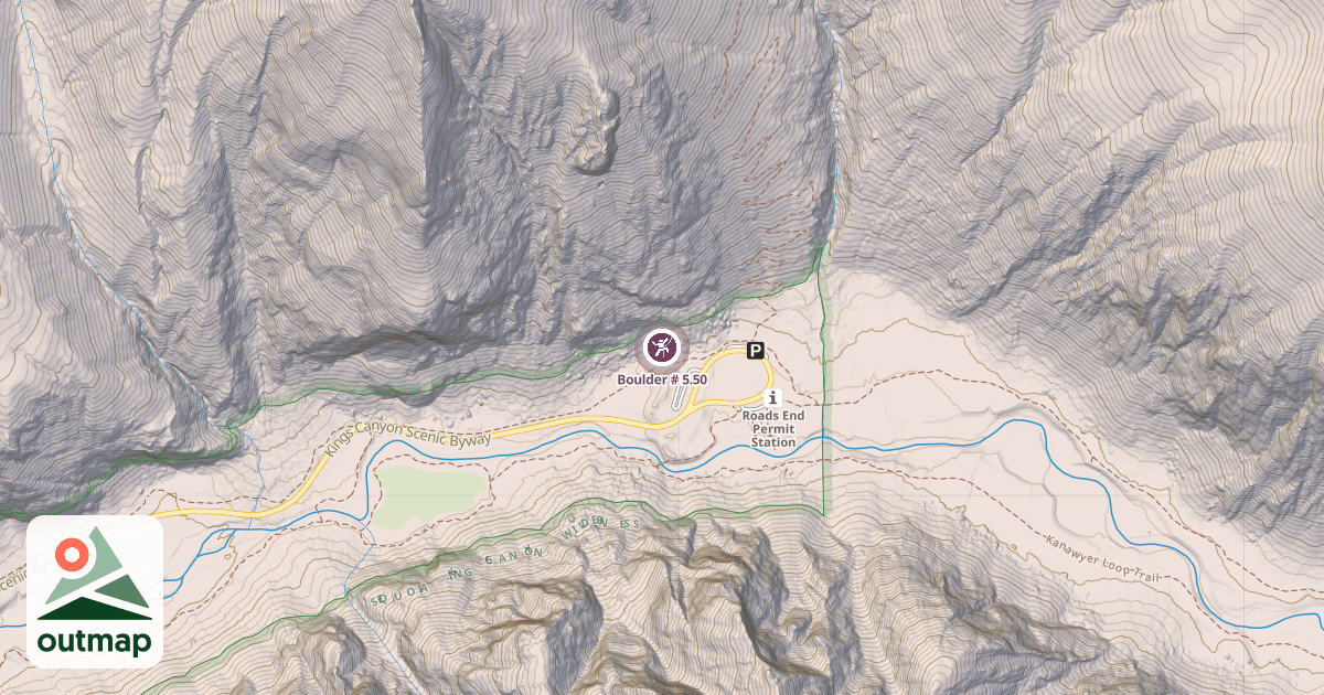 Map of Boulder # 5.50