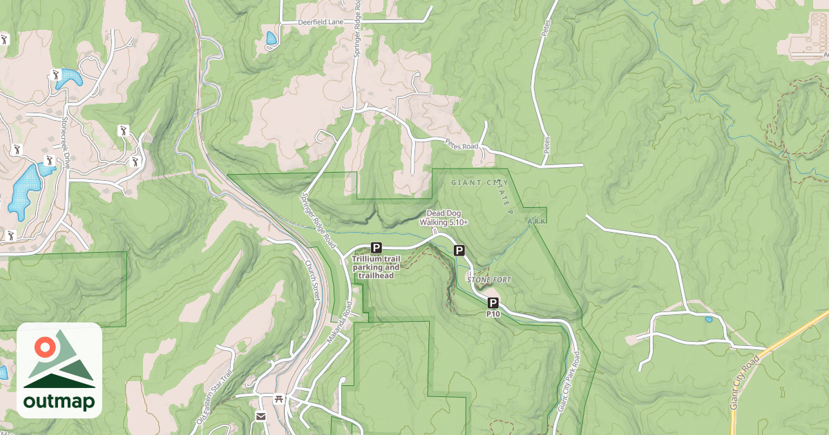 Map of Dead Dog Walking