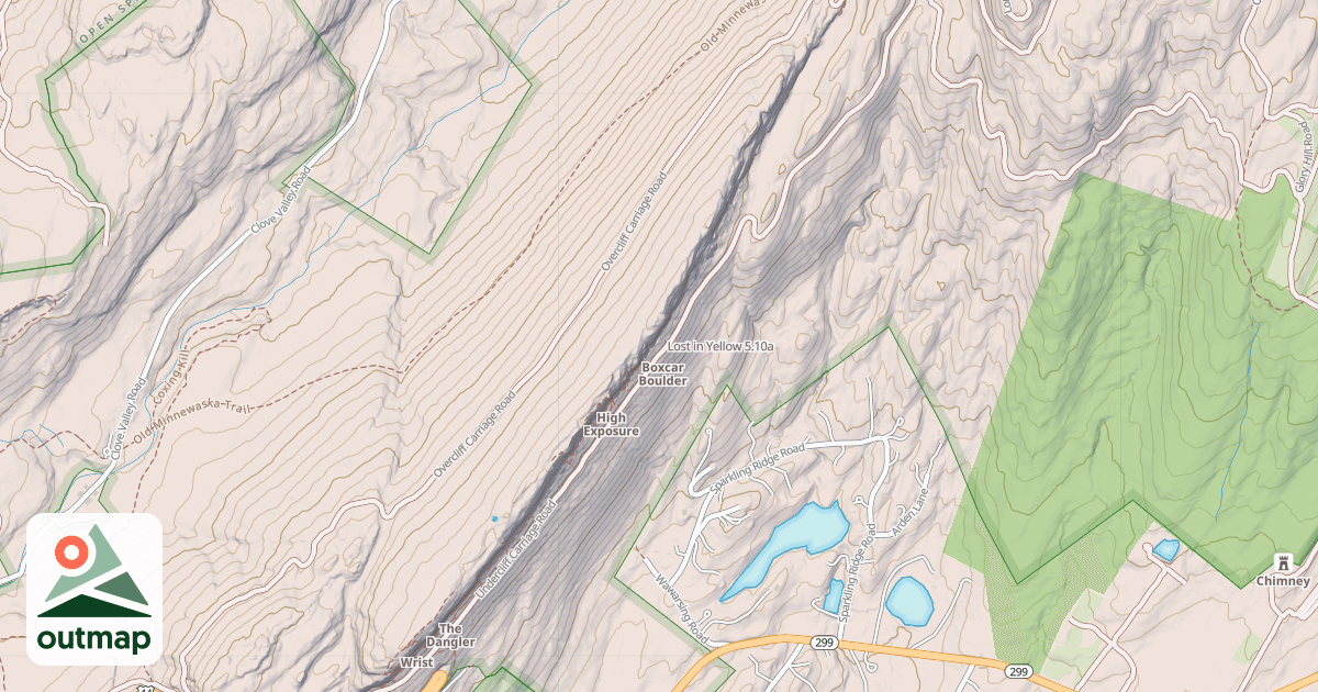 Map of Lost in Yellow