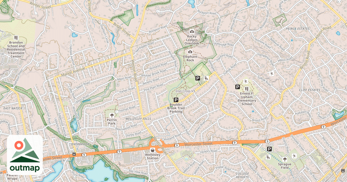 Map of Iron Cross