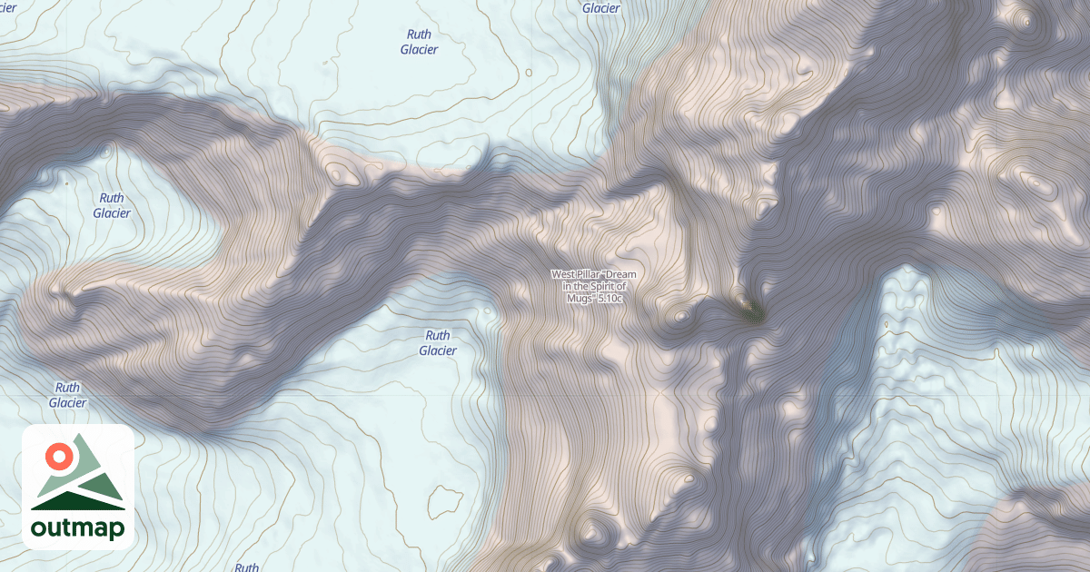 Map of West Pillar "Dream in the Spirit of Mugs"