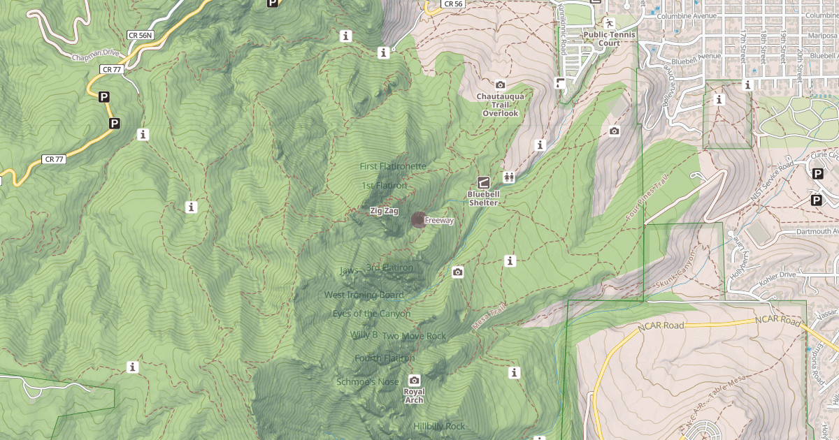 Map preview of Freeway