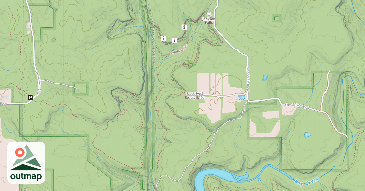 Map of Black Eyed Beauty
