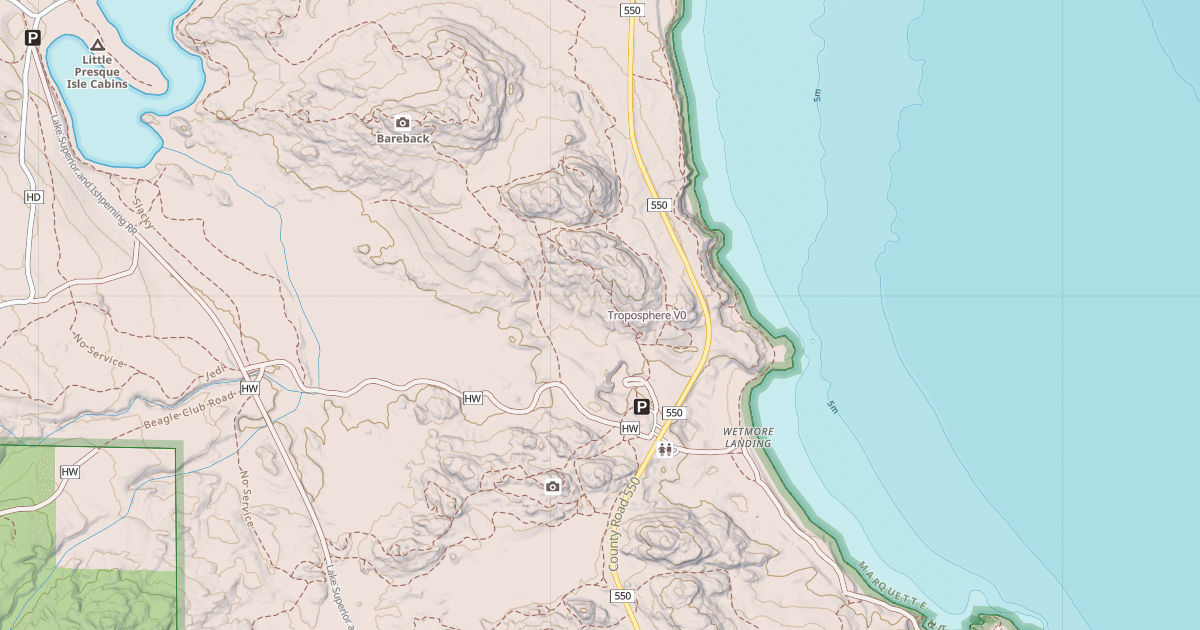 Map preview of Troposphere