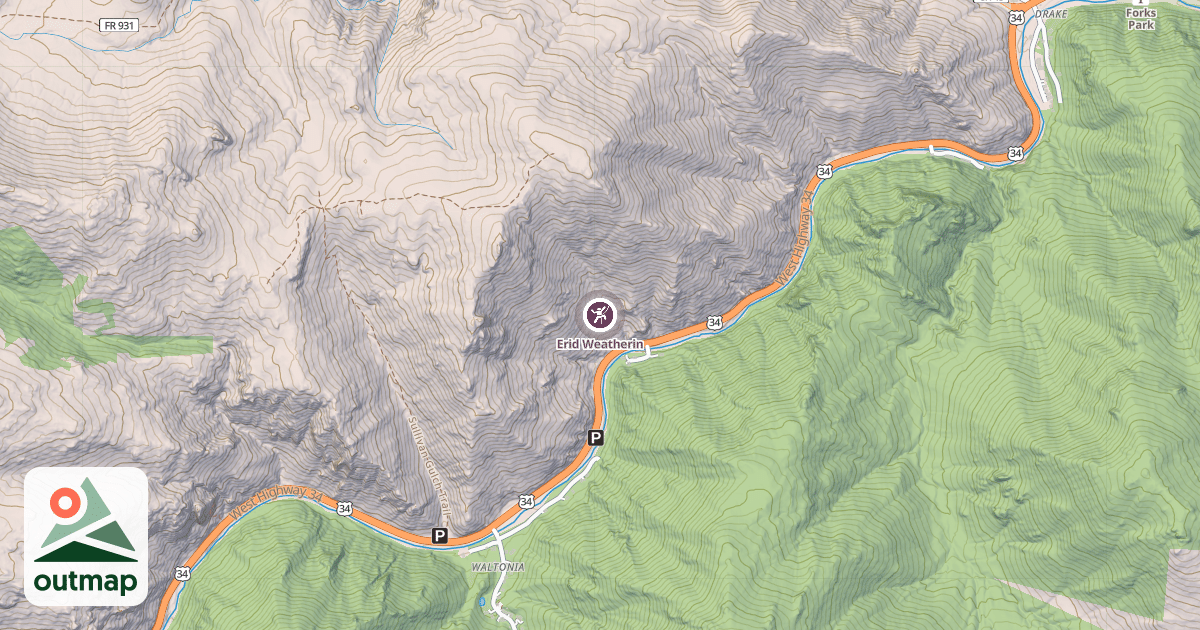 Map of Erid Weatherin