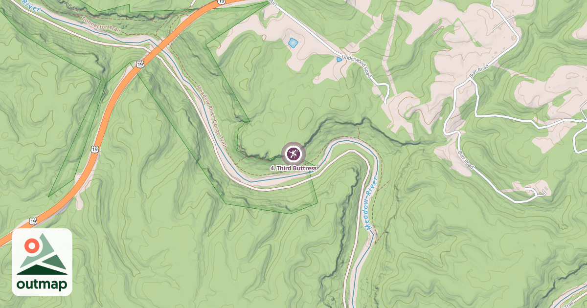 Map of 4. Third Buttress