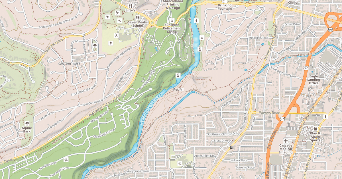 Map preview of Fred