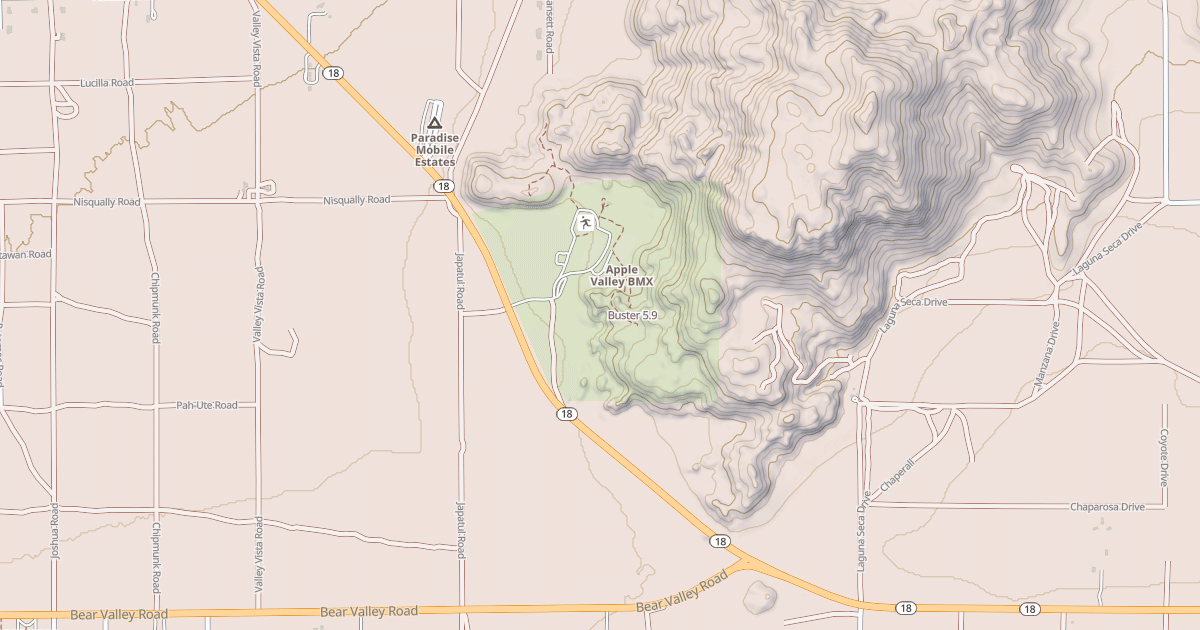 Map preview of Buster