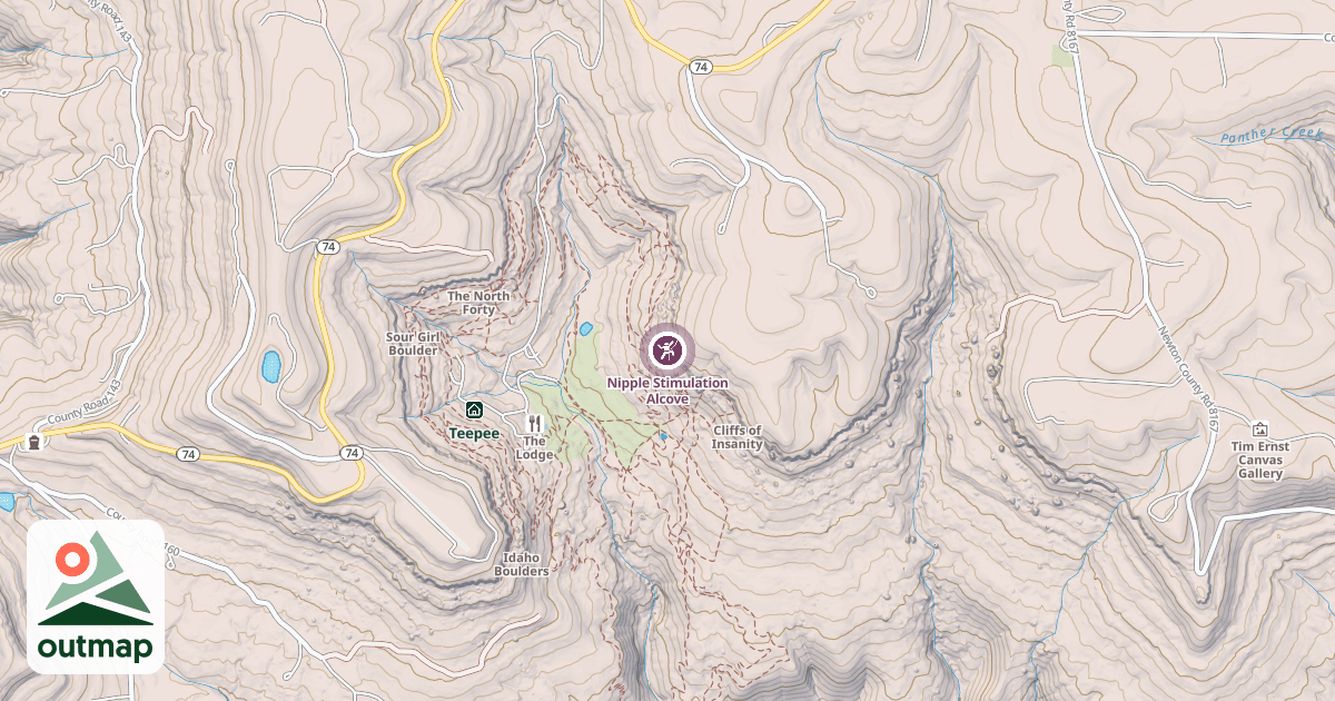 Map of Nipple Stimulation Alcove